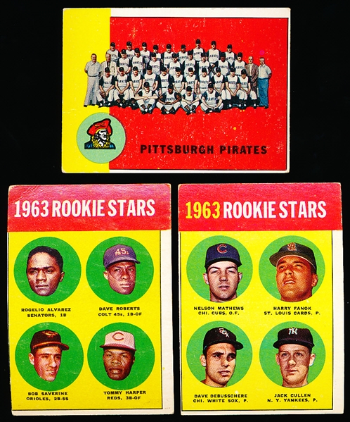 1963 Topps Bb- 75 Asst