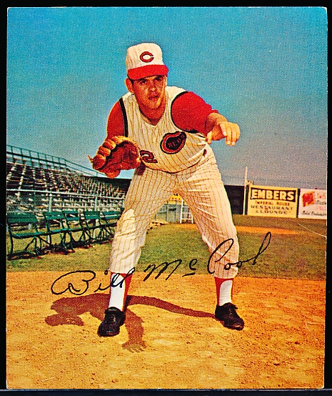 1965 Kahns Bb- Bill McCool, Reds