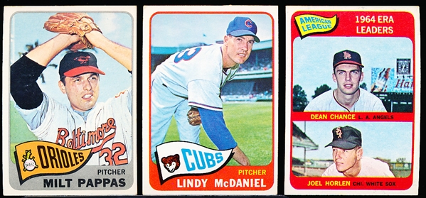 1965 Topps Baseball- 27 Diff