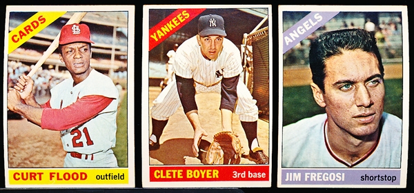 1966 Topps Baseball- 30 Diff
