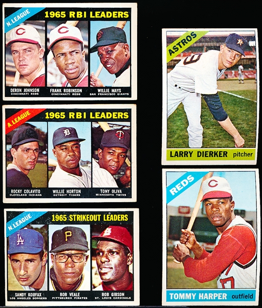 1966 Topps Baseball- 30 Diff