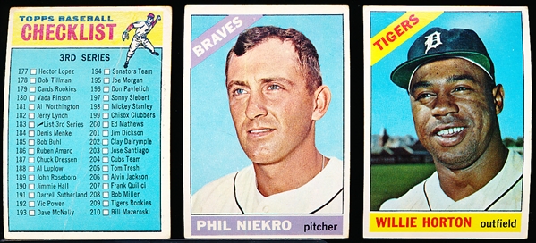 1966 Topps Baseball- 95 Diff