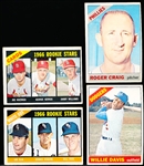 1966 Topps Bb- 4 Diff Hi#’s-