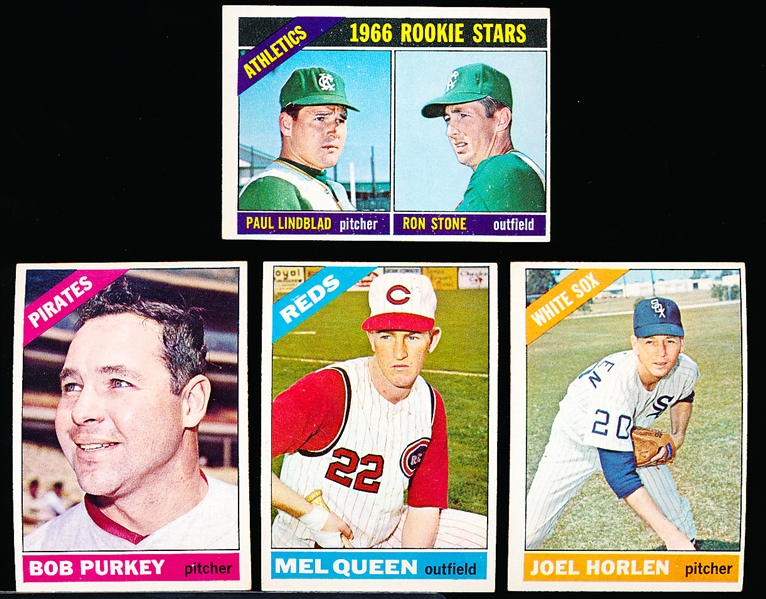 1966 Topps Bb- 4 Diff Hi#’s