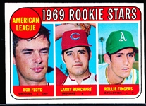 1969 Topps Bb- #597 Rollie Fingers RC