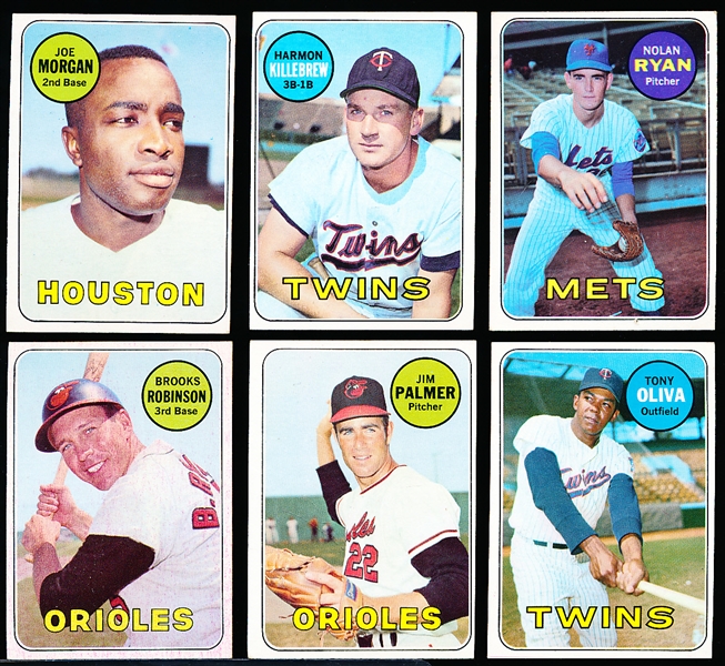 1969 Topps Bb- 6 Diff