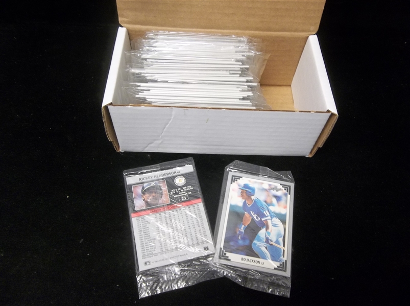 1991 Leaf Preview Packs- 4 Cards Per Pack- 40 Unopened Packs