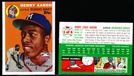 2000 Topps Fanfest - #1 of 4 Hank Aaron (Rookie Card Error)- 25 Cards