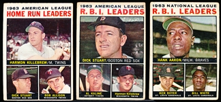 1964 Topps Bb- 11 Asst Leaders