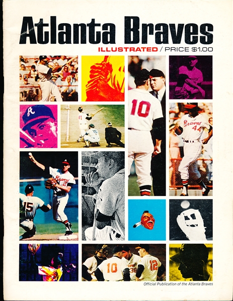 1966 Atlanta Braves MLB Yearbook- 1st One! 