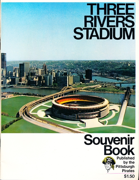1970 Three Rivers Stadium Souvenir Book