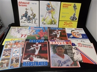 1973-82 Richmond Braves Bsbl.- 10 Asst. Programs