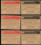 2001 Topps Heritage Bsbl.- 6 Diff. SP’s