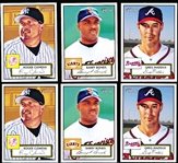 2001 Topps Heritage Bsbl.- 6 Diff. SP’s