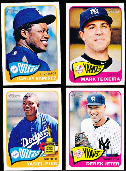2014 Topps Heritage Bsbl.- 7 Diff. SP’s