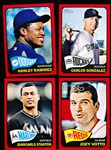 2014 Topps Heritage Bsbl.- 4 Diff. “Red Borders”