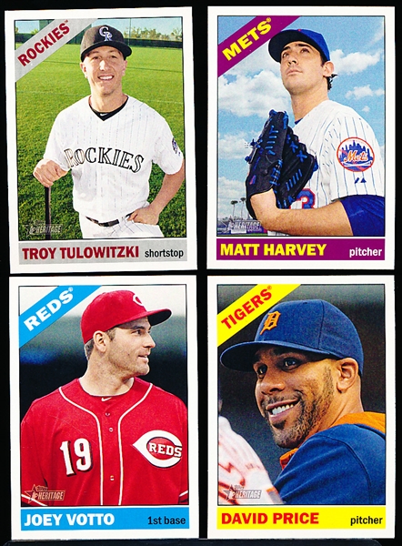 2015 Topps Heritage Bsbl.- 8 Diff. SP’s