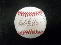 Autographed Official AL Bobby Brown Bsbl. by 6 with 4 Diff. Cleveland Indians