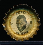 1964 Coke Caps Cleveland Browns Ftbl. #32 Jim Brown
