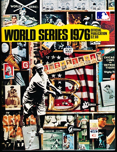 1976 World Series MLB Program