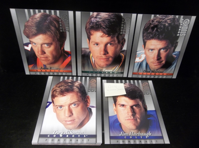 1997 Donruss Studio 8” x 10” Portraits- 1 Complete Set of 36 Cards