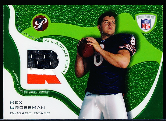 2003 Topps Pristine Ftbl. “Player-Worn Jersey Patch” #ART-RG Rex Grossman, Bears