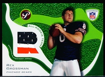 2003 Topps Pristine Ftbl. “Player-Worn Jersey Patch” #ART-RG Rex Grossman, Bears