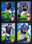 2011 Topps Ftbl. “Black”- 12 Diff. Chicago Bears- all #/55