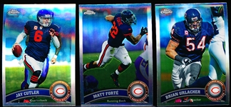 2011 Topps Chrome Ftbl. “Refractors”- 7 Diff. Chicago Bears