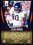 2012 Panini Rookies and Stars Ftbl. “Department of Defense Material”- #14 Julius Peppers, Bears
