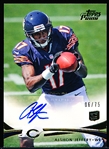 2012 Topps Prime Ftbl. #38 Alshon Jeffrey RC AU, Bears- #6/75!