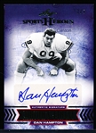 2013 Leaf Sports Heroes Ftbl. “Canton’s Finest Gold Autograph” #CF-DH1 Dan Hampton, Bears- #1/5!