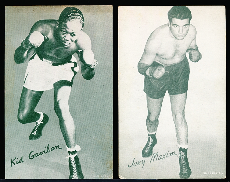1950’s Exhibit Boxing- 10 Diff. Cards
