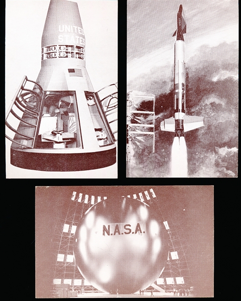 1970’s Reprint/Re-Issue Exhibit “NASA”- 22/32 Cards