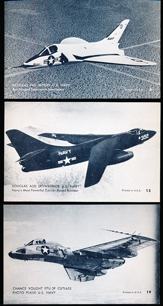 1970’s Reprint/Re-Issue Exhibit “U. S. Military Planes- 26 Diff.