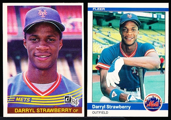 1984 Darryl Strawberry Bsbl.- 2 Diff. RC’s