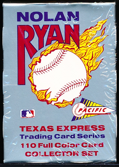 1991, 1992 Pacific Nolan Ryan Bsbl.- 1 Factory Sealed Set of 110 from Each Year!