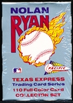 1991, 1992 Pacific Nolan Ryan Bsbl.- 1 Factory Sealed Set of 110 from Each Year!