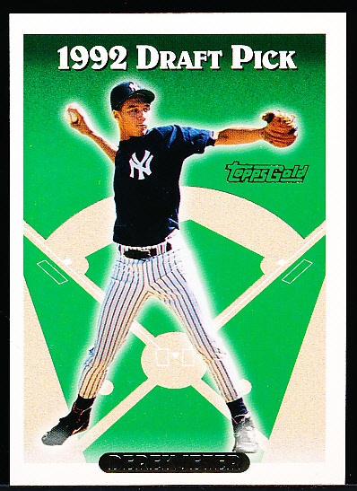 1993 Topps Bb- “Gold”- #98 Derek Jeter RC, Yankees