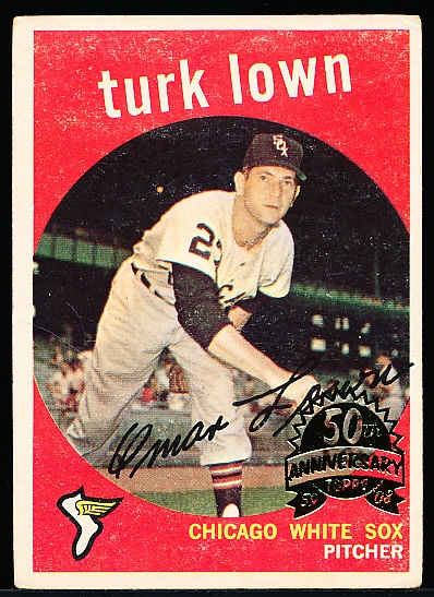 2008 Topps Heritage Bb- 50th Anniversary 1959 Topps Original- #277 Turk Lown, White Sox