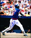 Autographed Gary Matthews Chicago Cubs Bsbl. Color 8” x 10” Photo