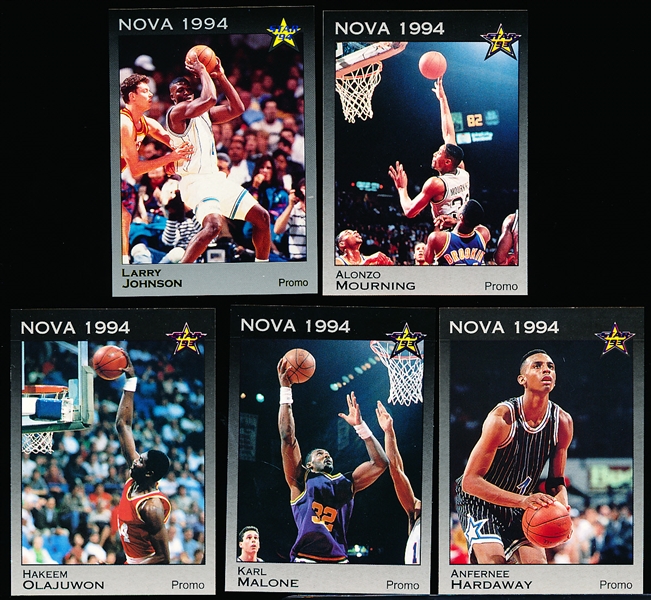 1994 Star Nova Bskbl. “Promos”- 5 Diff.