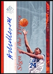 2000 SP Authentic Bskt.- “Sign of the Times”- #AM Andre Miller, Cavs