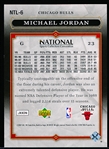2007 Upper Deck Bskt.- National Sports Collectors Convention- #NTL-6 Michael Jordan, Bulls