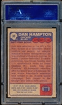 1985 Topps Ftbl. #30 Dan Hampton, Bears- PSA Graded Near Mint to Mint 8