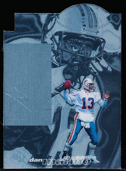 1997 UD3 Football- “Marquee Attraction” Die-Cut Insert- #MA5 Dan Marino, Dolphins