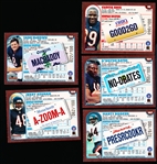 1999 Bowman Chrome Ftbl. “Interstate Refractors”- 5 Diff. Chicago Bears