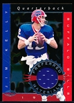 1999 Donruss Ftbl.- “Preferred Materials”- #9 Jim Kelly, Bills- #123/300