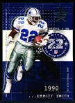2002 Leaf Rookies & Stars Ftbl.- “Run with History”- #RH-1 Emmitt Smith, Cowboys- #470/937