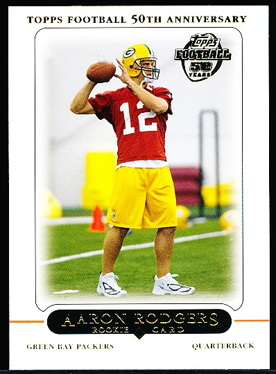 2005 Topps Ftbl.- #431 Aaron Rodgers RC, Packers